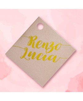 BIGLIETTINO ROSEGOLD