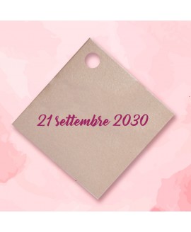 BIGLIETTINO ROSEGOLD