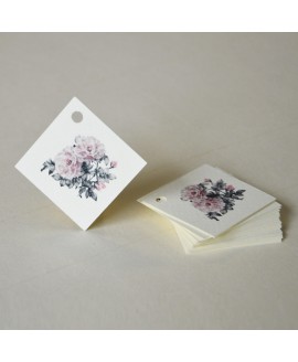 BIGLIETTINO PINK PLANTS