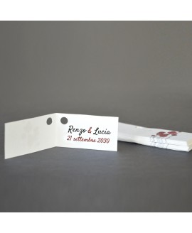 BIGLIETTINO RED POPPIES