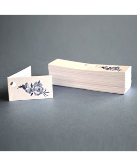 BIGLIETTINO ROSE BLU