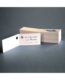 BIGLIETTINO ROSE BLU