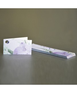 BIGLIETTINO TRANSPARENT FLOWER