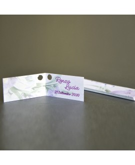 BIGLIETTINO TRANSPARENT FLOWER