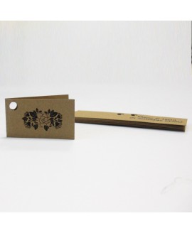 BIGLIETTINO WHITE ON AVANA BIGLIETTINO WHITE ON AVANA