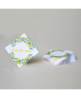 BIGLIETTINO YELLOW LEMON