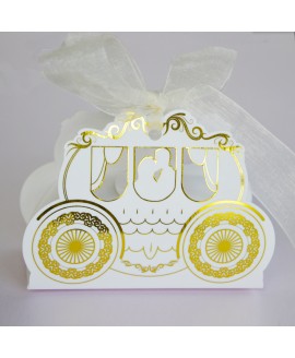 CARROZZA GOLD - Portaconfetti