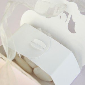 CARROZZA SILVER - Portaconfetti