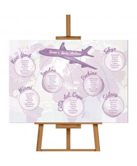 UN VIAGGIO INSIEME - Tableau Mariage