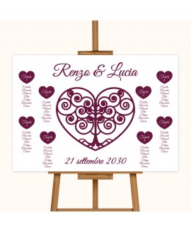 ALBERO DELLA VITA - Tableau Mariage