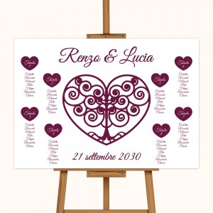 ALBERO DELLA VITA - Tableau Mariage