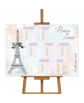 AMORE A PARIS - Tableau Mariage