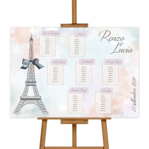 AMORE A PARIS - Tableau Mariage