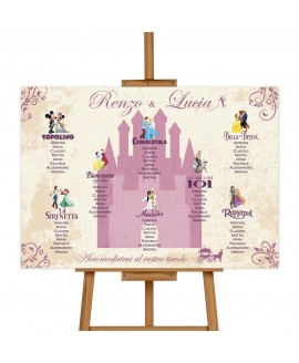 CASTLE - Tableau Mariage