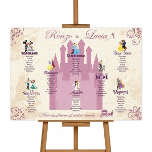 CASTLE - Tableau Mariage