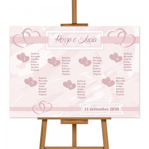 EMBRACE OF HEART - Tableau Mariage