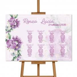 ORCHIDEE - Tableau Mariage