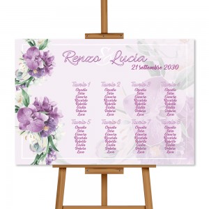 ORCHIDEE - Tableau Mariage