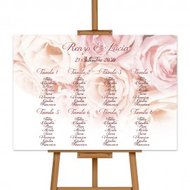 ROSE PER TE - Tableau Mariage