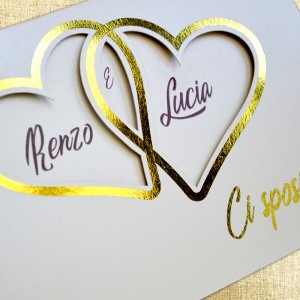 BE ROMANTIC - Partecipazione Matrimonio