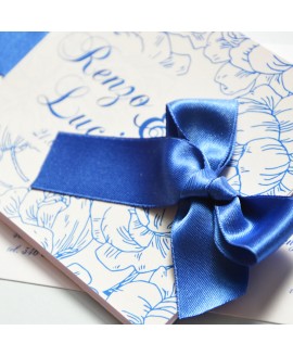 BLUE ROSES - Partecipazione Matrimonio