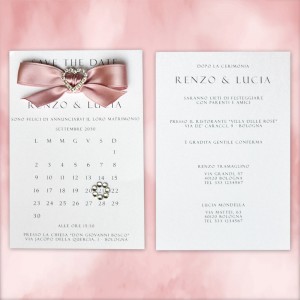 BRIGHT DATE - Partecipazione Matrimonio