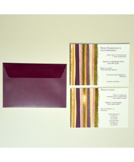 BRUSH - Partecipazione Matrimonio