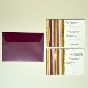 BRUSH - Partecipazione Matrimonio