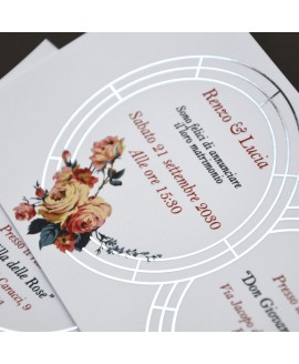 CIRCLE OF SPARKS - Partecipazione Matrimonio
