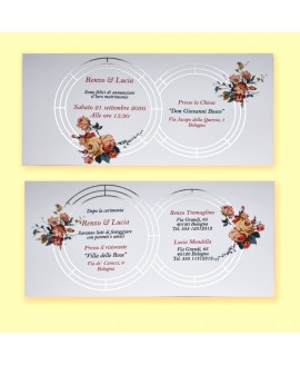 CIRCLE OF SPARKS - Partecipazione Matrimonio