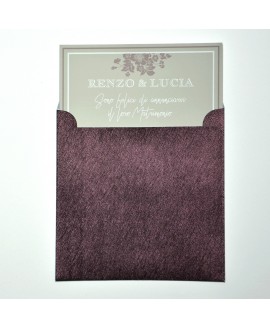 SOFT GREY - Partecipazione Matrimonio