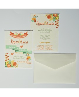 COLOR LOVERS - Partecipazione Matrimonio