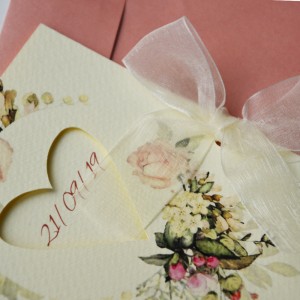 DELICATE LOVE  - Partecipazione Matrimonio