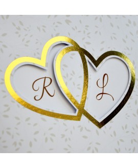 DOUBLE HEART - Partecipazione Matrimonio