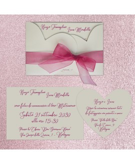 ELEGANCE - Partecipazione Matrimonio