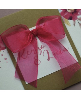 FIORI DELL'AMORE - Partecipazione Matrimonio