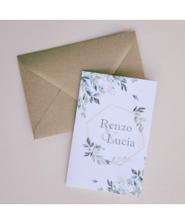 FOGLIE - Partecipazione Matrimonio