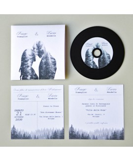 FOREST IN LOVE - Partecipazione Matrimonio