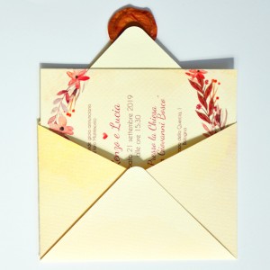 FLOWER FRAME - Partecipazione Matrimonio