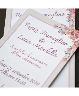 GERBERA - Partecipazione Matrimonio