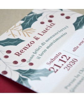 HOLLY - Partecipazione Matrimonio HOLLY - Partecipazione Matrimonio