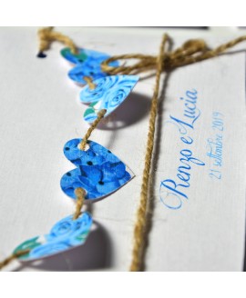 HEART OF ROSE - Partecipazione Matrimonio