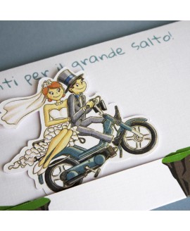 LOVE JUMP - Partecipazione Matrimonio