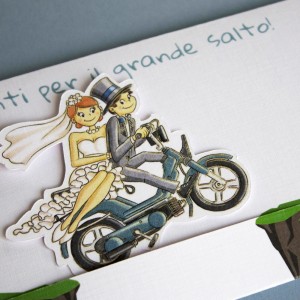 LOVE JUMP - Partecipazione Matrimonio