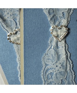 LACE HEART - Partecipazione Matrimonio