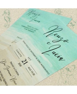 MARE - Partecipazione Matrimonio MARE - Partecipazione Matrimonio