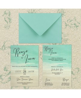 MARE - Partecipazione Matrimonio MARE - Partecipazione Matrimonio