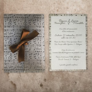 MUSIC - Partecipazione Matrimonio