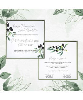OLIVE - Partecipazione Matrimonio