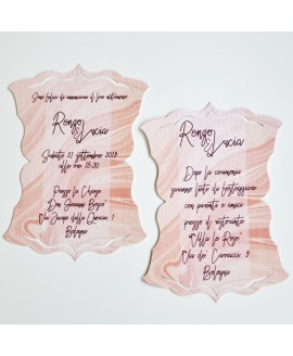 ORNAMENTAL LOVE - Partecipazione Matrimonio